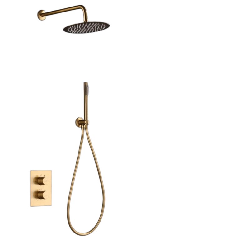Dual-Function Built-in Shower System
