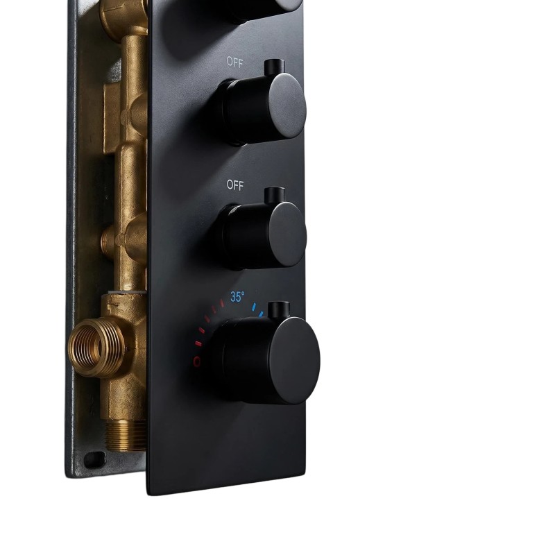 three-function wall-mounted shower set